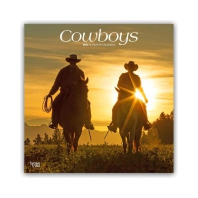Browntrout Verlags GmbH Cowboys - Cowboy 2026 - 16-Monatskalender | BrownTrout Publishers Inc