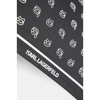 Karl Lagerfeld Чадър Karl Lagerfeld в черно 246W3898 (246W3898)