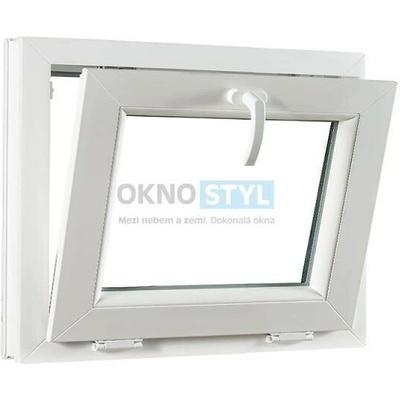 OKNOSTYL.cz plastové okno sklopné REHAU 6000 x 5500 mm Bílá