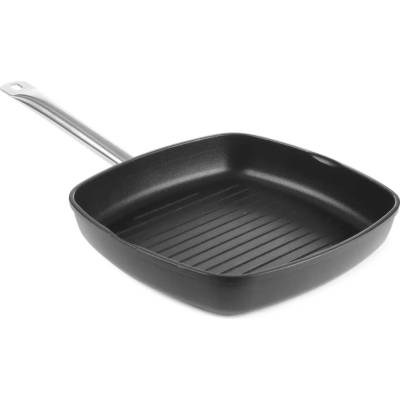 HENDI 629802 Grilovací pánev Titanium Professional s drážkami, Titanium professional
