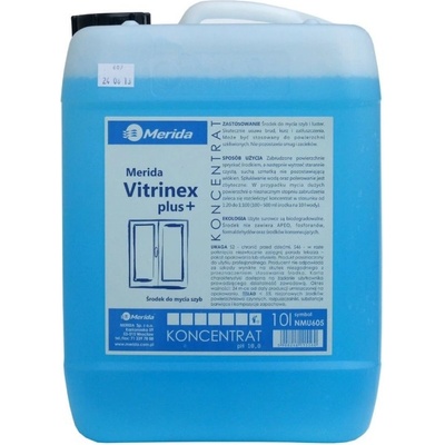 Merida Vitrinex Plus prostředek na mytí oken a zrcadel 10 l