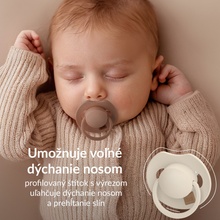Lovi cumlík silikon dynamický Prime 1ks Pistachio