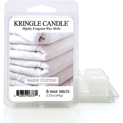 Kringle Candle Warm Cotton vonný vosk 64 g