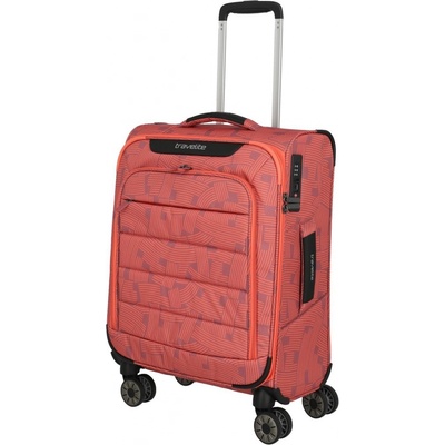 Travelite Skaii 4w Print Peach 36l
