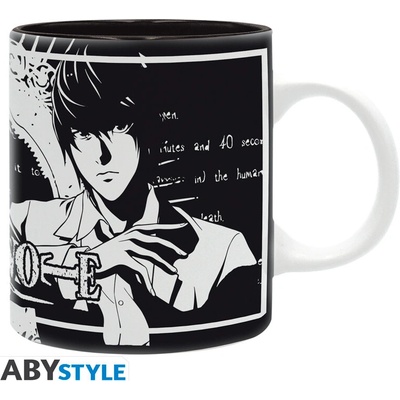 DEATH NOTE Hrnek Light vs L ABYMUGA512 320 ml