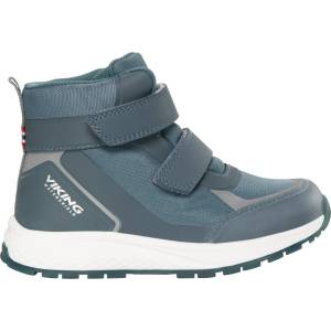 Viking Детски ежедневни обувки Viking Kid's Equip Glow Waterproof 2V Casual shoes - Grey - размер 30 (EU) (702-4628-0119)