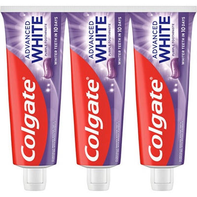 Colgate Advanced White Purple 3 x 75 ml