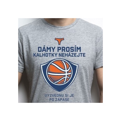 Tričko Basketbal Dámy prosím Oranžová