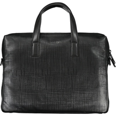 Calvin Klein praktická pánska aktovka 38.0X29.0X7.0cm Čierna