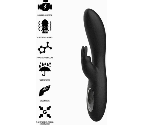 Ibiza Rotating Rabbit Vibrator
