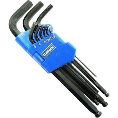 NAREX Sada imbus klíčů metrická 9ks (1.5-10mm) – Sleviste.cz