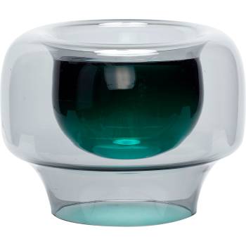 Hübsch Ваза Hübsch с вдлъбнатина зелена (950506)