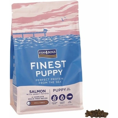 Fish4Dogs Finest Puppy Salmon small 1,5 kg