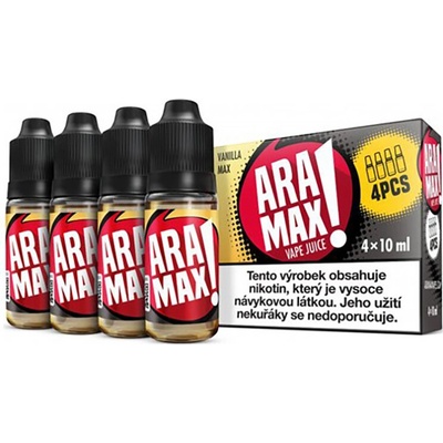 Aramax Max Vanilla Max 4 x 10 ml 18 mg