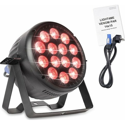 LIGHT4ME VENOM PAR 14X15 LED reflektor RGBW světelná dekorace