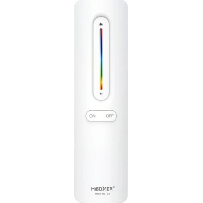 DÁLKOVÝ OVLADAČ C4 BÍLÝ RGB+CCT 1 Zóna 2.4G RF MiLight pro LED Miboxer