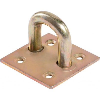 Destička s okem, silná, pozinkovaná, 37 mm x 37 mm x 13 mm – Hledejceny.cz