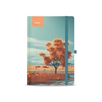 STREET Бележник с ластик Enchanted A6 96л тв. корици