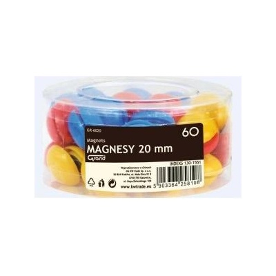 Grande Dolceria Magnets 20mm tube 60pcs GRAND