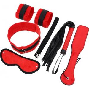 Toyz4Lovers Бондидж комплект от 5 части t4l червен
