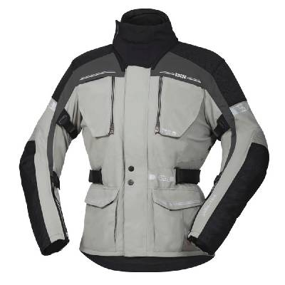 Cestovní textilní bunda iXS TRAVELLER-ST šedá - 2XL