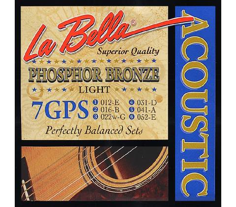 LaBella 7GPS Phosphor Bronze Light