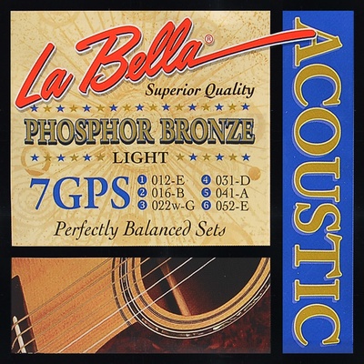 LaBella 7GPS Phosphor Bronze Light