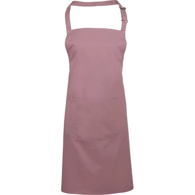 Premier Zástěra Colours PR 154 s laclem a kapsou na břiše COT39015404999-rose Růže