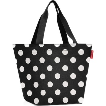 Reisenthel Чанта тип торба Shopper на бели точки M (ZS7073)