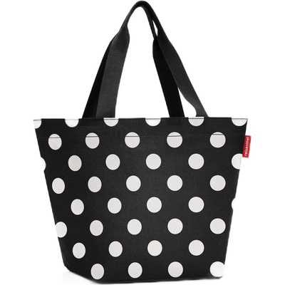 Reisenthel Чанта тип торба Shopper на бели точки M (ZS7073)