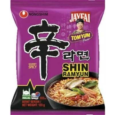 Nongshim Shin Ramyun Tom Yum Jayfai Thajské street food extra pálivé 123 g