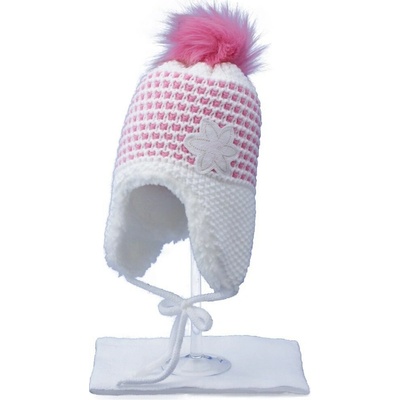 Fashionkids Dievčenský set čiapka+šál