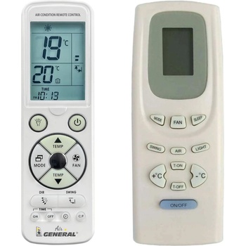 General WellClima Y512F, Y512F2, Y512N - луксозно с подсветка дистанционно управление (Y512F, Y512F2, Y512N)