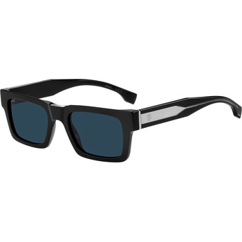 HUGO BOSS Слънчеви очила Boss Men's Rectangle Sunglasses - Black