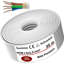 MAS-Premium 35 m NYM-J 5x1,5 mm²