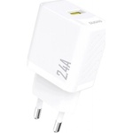 Dudao a23 мрежово зарядно устройство с usb изход 2, 4 a, БЯЛО gp-190466 (gp-190466)
