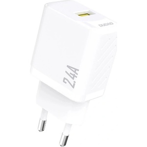 Dudao a23 мрежово зарядно устройство с usb изход 2, 4 a, БЯЛО gp-190466 (gp-190466)