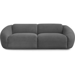 Bobochic Сив диван от рипсено кадифе 250 cm Tina - Bobochic Paris (WT-FORL-3----W_1 P1086)