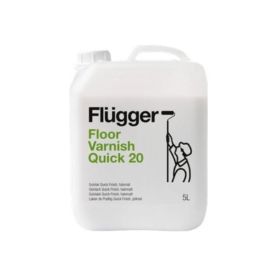 Flügger Floor Varnish Quick Finish, semi-matt 5 l