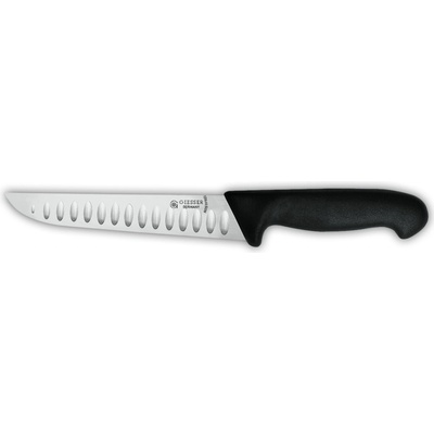 GIESSER Nůž řeznický, délka ostří 24 cm, nelepivá úprava, černý