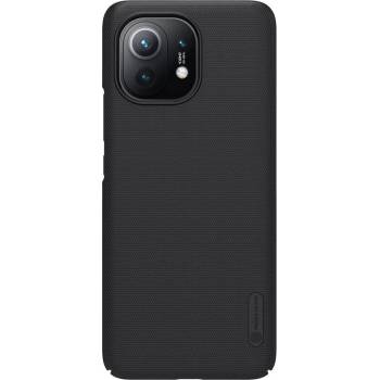 Nillkin Калъф Nillkin Super Frosted Shield със стойка за Xiaomi Mi 11 Lite 5G, черен (KXG0017231)