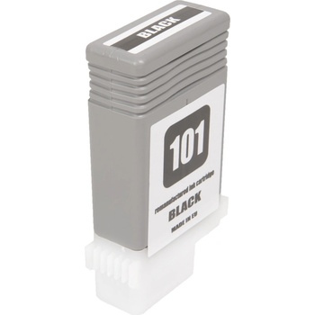 Tonerhub Обновен мастилен пълнеж 0883B001, PFI101BK, 130ml за принтери Canon (BULK) (0883B001)