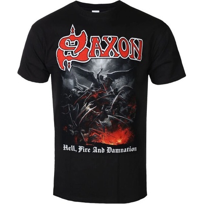 Metal Razamataz Saxon HELL, FIRE AND DAMNATION černá – Hledejceny.cz