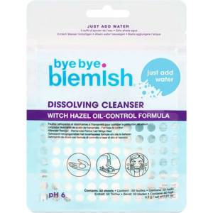 Bye Bye Blemish Water Activated Dissolving Cleanser Sheets Тампони за грим дамски