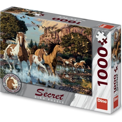 Dino Koně secret collection 1000 dílků