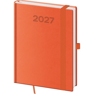 Print Pop B6 Denní 2027 oranžový