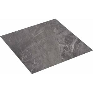vidaXL Самозалепващи дъски за настилка Черно 30, 5 x 30, 5 см 20 бр. ПВЦ (42046407)