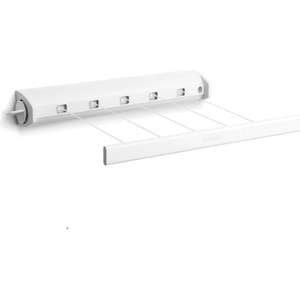 Brabantia Простор Brabantia Pull-out 90300175, 22 м, Стенен монтаж, Автоматично блокиране, Устойчив на корозия, Бял (90300175)