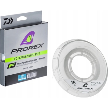 Daiwa Prorex Fluocarbon Číra 50 m 0,16 mm 2 kg