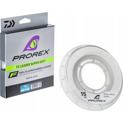 Daiwa Prorex Fluocarbon Číra 50 m 0,20 mm 2,9 kg